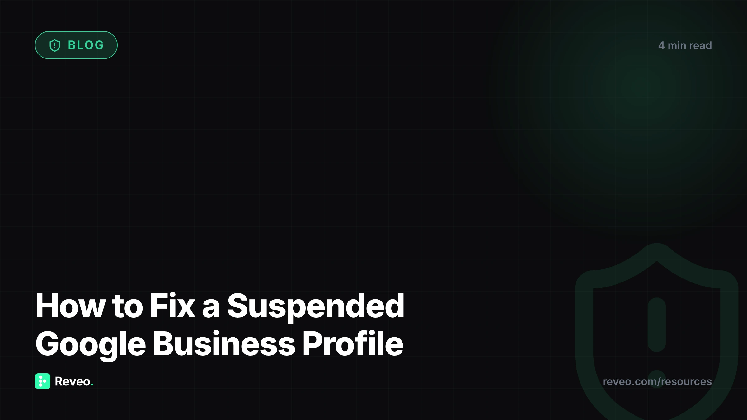How to Fix a Suspended Google Business Profile