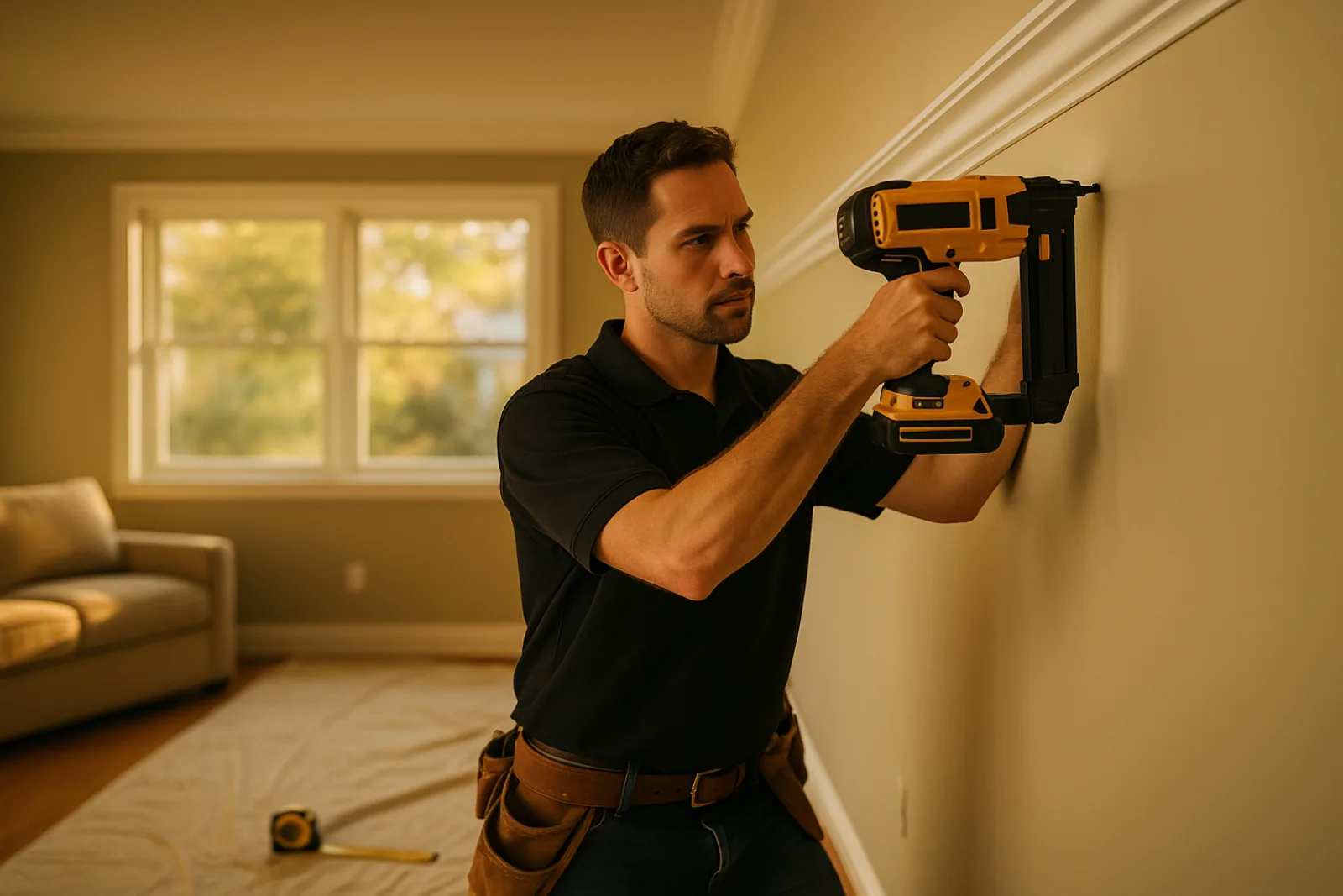 Home Improvement professional at work — Reveo