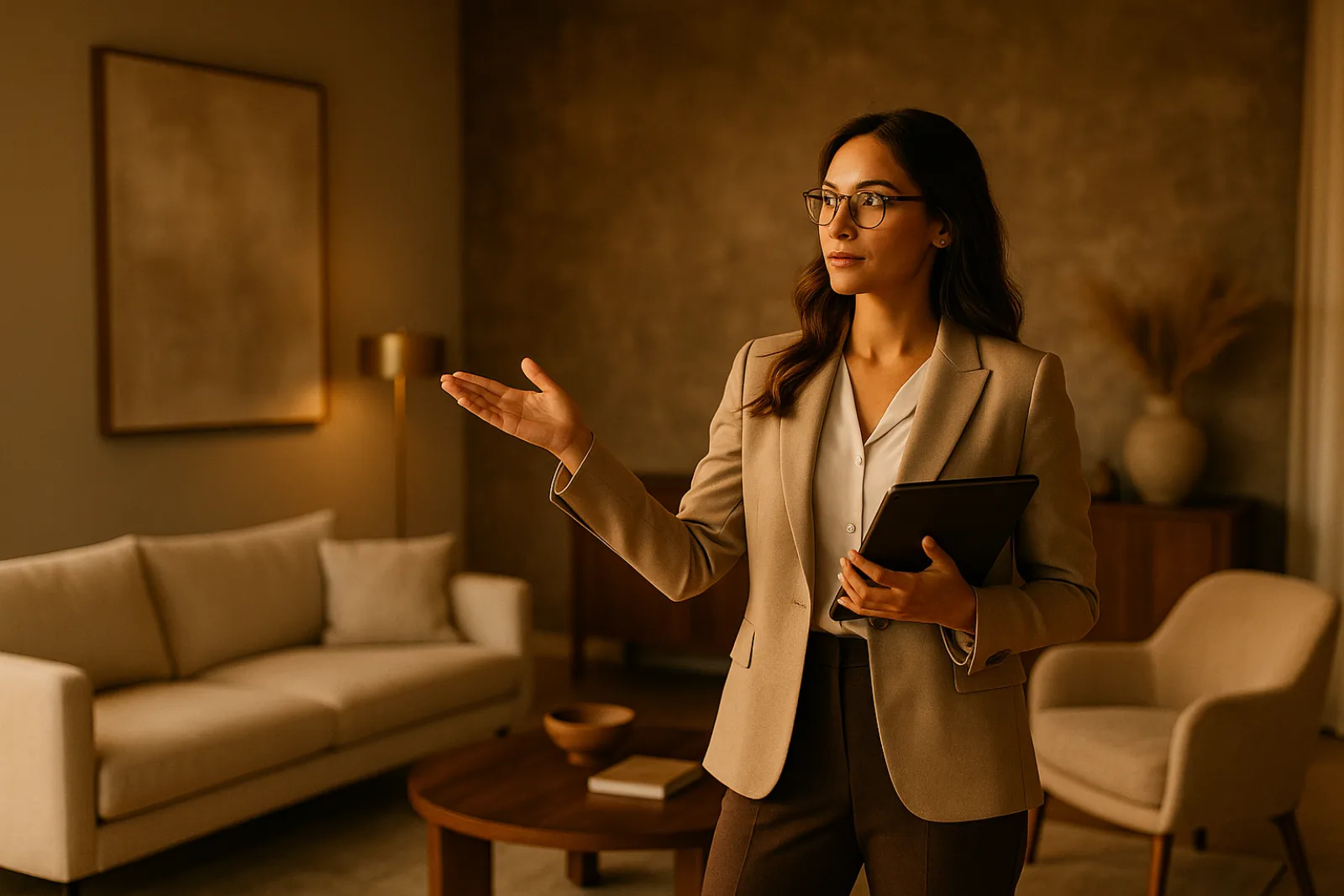 Interior Design professional at work — Reveo